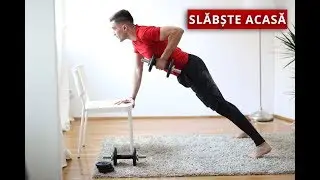 Exercitii simple pentru slabit acasa!