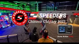 Osmo Action 5 pro in low lights / Speeders Chinook Calgary 2025