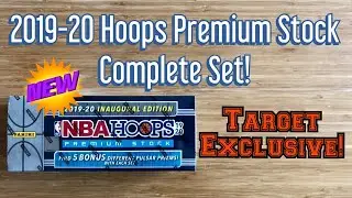 2019-20 Panini Hoops Premium Stock Complete Set - Target Exclusive w/5-Card Pulsar Prizm Pack!
