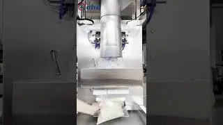 2 Head Electronic Scale Weighing Rice Packaging Machine#packagingmachine #granulespackagingmachine