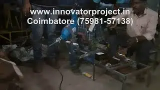 360 degree automatic CNC drilling project/ microcontroller based automation project center in kerala