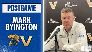 Vanderbilt's Mark Byington Recaps 80-55 Win Over Kentucky