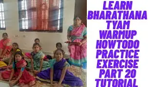 Learn bharathanatyam warmup howtodo practice exercise part20#kathak#warmup#bharathanatyam#dance#jazz