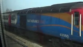 HD Overtaken by a HST at Trent Junction 13/3/16