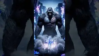 King Kong vs Crystal Hydra | Light vs Fury &ndash; Epic Battle of Shattered Power#KingKong #CrystalHydra