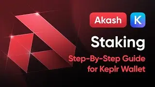 How to stake AKT on Akash Network using Keplr