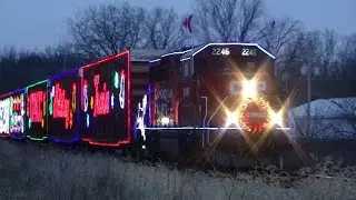 CPKC Holiday Train Princeton to Riverdale, IA November 27, 2024