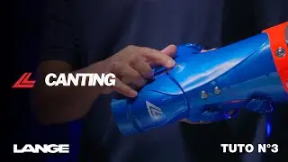 LANGE ski boots l NEW RS 2425 l 03 Canting on a race ski boot