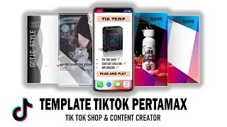Frame template tiktok shop | Produk digital