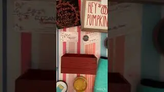 Chalk Couture Fall Wishes Trio on a Dollar Tree Wood crate