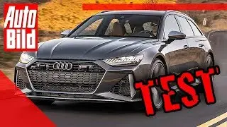 Audi RS 6 Avant (2019): Test - Fahrbericht - Motor - Kombi - Infos
