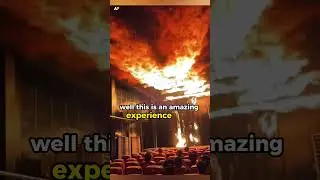 5D Театральный эффект огня #короткометражные