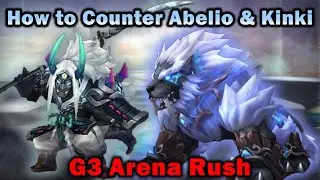 How to Counter Abelio & Kinki - G3 Arena Rush - Summoners War