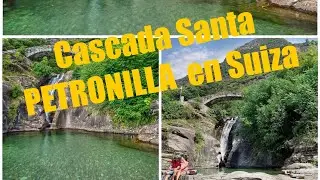 La  Cascada de Santa Petronilla 🇨🇭#switzerland #video  #cascate #viral