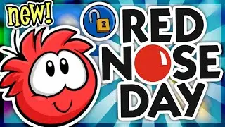 💖 RED NOSE DAY NEW CODE 🔓 | Club Penguin Rewritten