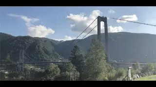 🇳🇴 Norway 🇳🇴 - Bridges We Crossed - Oster&oslash;y Bridge - Oster&oslash;ybrua, Hordaland!