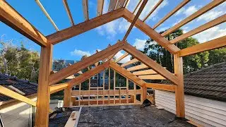 Glu-Lam Passive House - Episode 04 - Glulam Frame & Cladding Assembly - Sunpath Architects VIC