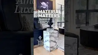 Materials Matter - Amazon Marble Side Table
