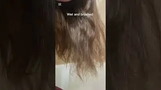 What hair type do I have?? 🤔#haircare #curlyhair #wavyhair