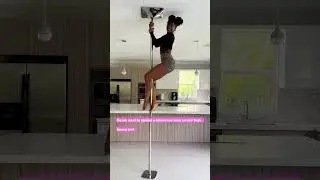 How to climb the pole | pole dancing tutorial for beginners #poledance #poledancing #fit2flaunt