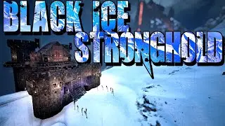 Black Ice Stronghold - Speed Build CONAN EXILES