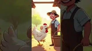 Smart Hen 🐓 and the Toy Eggs 🥚#shortvideo #cartoon #unfrez #funnyanimation #story #funny