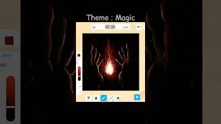 Theme : Magic #roblox #art #drawing #painting #illustration #games #shorts