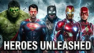 Superheroes Unite | Realistic Cinematic Heroes Invite You 🔥#superheroes #superhero