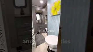 400 Square Feet - 4 People - 40 Seconds - Full Time RV Tour!