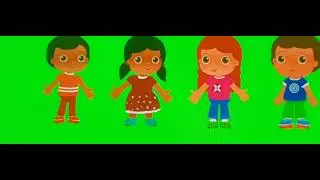 GREEN Color Kids What A Wonderful Day 