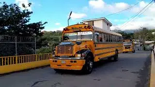 Buses De Cotran Norte Matagalpa Y Transporte El Temible Quebrada Onda Hospital Regional