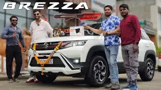 BREZZA LXI TO GT LINE MODIFICATION WITH MEGA AUDIO LICENSED ANDROID AUTO APPLE CAR PLAY...!!!