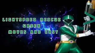 Power Rangers Legacy Wars Lightspeed Rescue Green Moves and Cost 