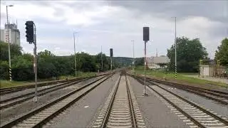 Vlakem ze Starého Města do Luhačovic -TimeLapse