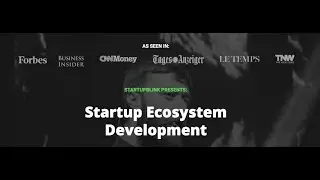 Startup Ecosystem Development