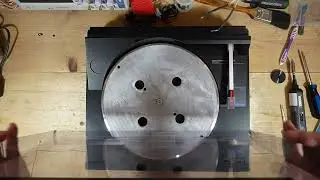 Ремонт проигрывателя виниловых пластинок с линейным приводом Sansui P L51