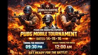 LIVE 🔥 Fearless Maratha Esports | India vs Global | Day 3 #bgmilive #pubglive #bgmi #video #pubg