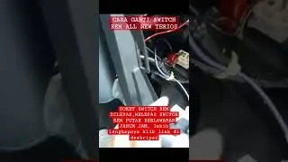 CARA MELEPAS SWITCH REM ALL NEW TERIOS | RUSH @channelsetiya7274