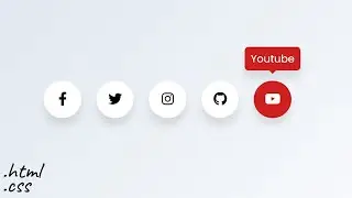 Create An Amazing Social Media Pop-up Menu Using Html