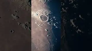 The Plato Crater on The Moon #moon #science #nasa