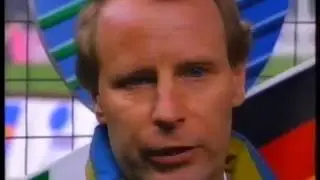 Bundestrainer Berti Vogts nach der ungl&uuml;cklichen Niederlage gegen Italien (25.03.1992)
