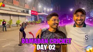 RAMADAN CRICKET DAY 02 🏏💫 | Saddar mein Fouz bhai or mere shandar Batting 🏏❤️