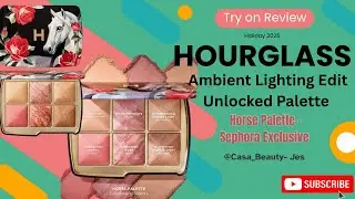 Hourglass Ambient Lighting Edit Unlocked Palettes: Horse Palette #sephora #beauty #holiday