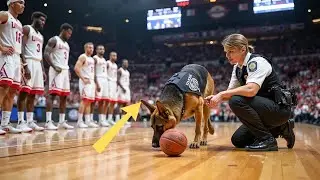 &bdquo;Bellender Hund stoppt Basketballspiel &ndash; was die Polizei darin findet, schockiert alle.&ldquo;