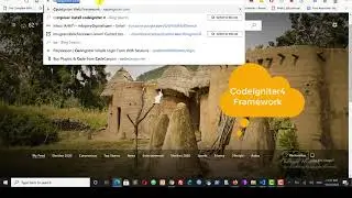 Codeigniter installation using Composer