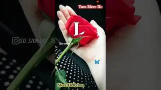 L Letter Name Status ❤️।New Trending Name Art Video ❤️..#shorts#viral#viralshorts#name_status#short