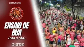 Estácio de Sá 2026 (Ensaio de Rua 05/01 - Ala a Ala)