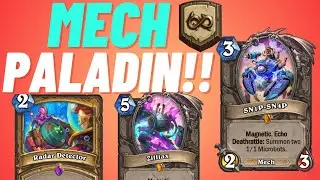 Mech Paladin in wild is still INSANE!!! - Hearthstone - Festival of Legends