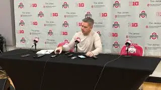 Ohio State coach Chris Holtmann on recognizing Thad Matta