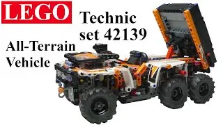 LEGO Technic set 42139 &ndash; All-Terrain Vehicle - Unboxing and Build ( TUTORIAL)